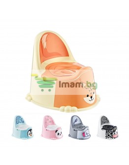 Детско гърне с капак и облегалка